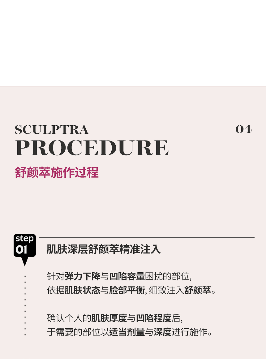 舒颜萃 PLLA促进胶原蛋白生成
