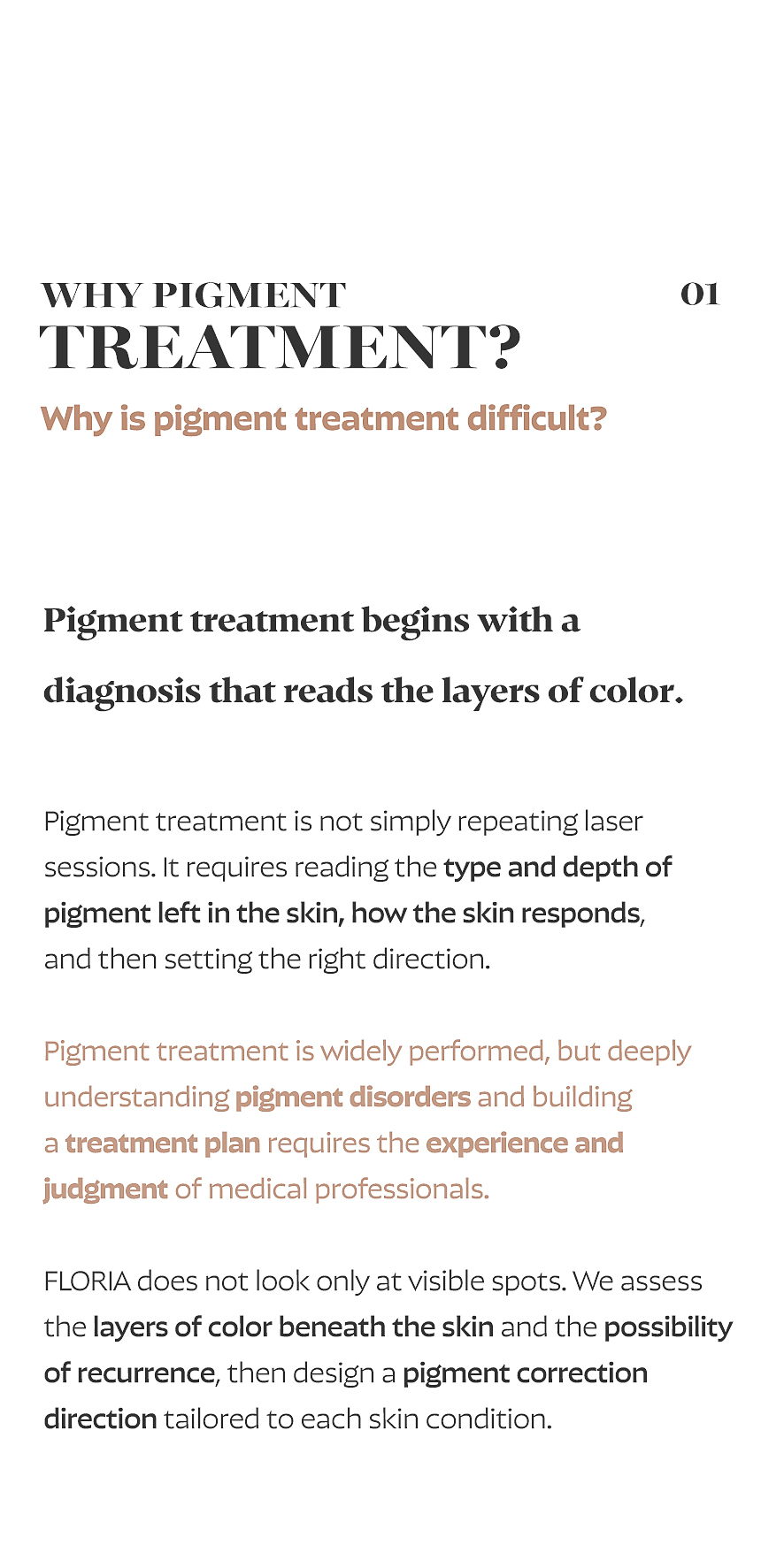 Busan FLORIA Clinic pigmentation treatment