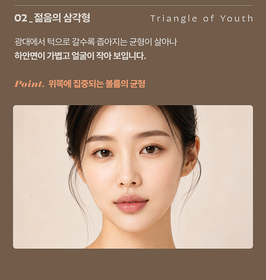 얼굴 전체 입체 밸런스
